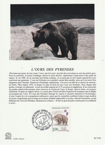 Encart philatélique 1991 - encart,