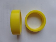 2 caoutchouc élastique jaune