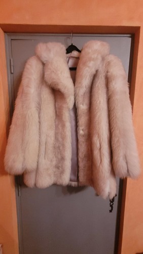 Veste manteau en fourrure - veste, /