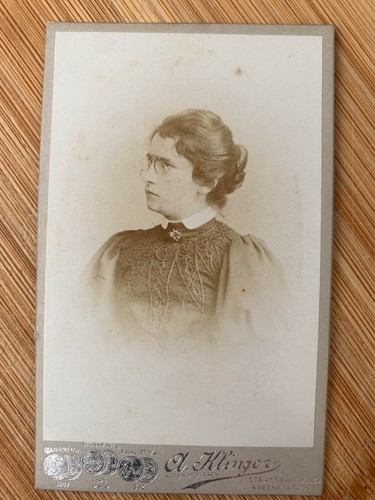 Photo carte visite cdv - carte, de