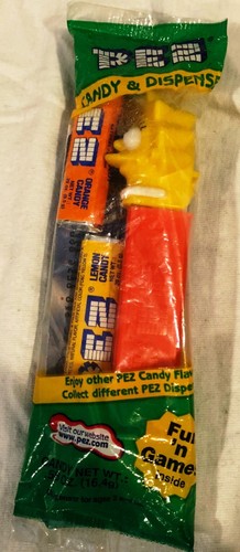 Lisa simpson pez candy - pez,