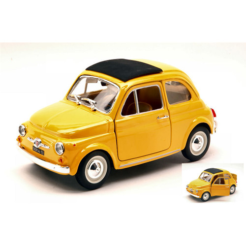 Fiat 500 1965 yellow 24 - f,