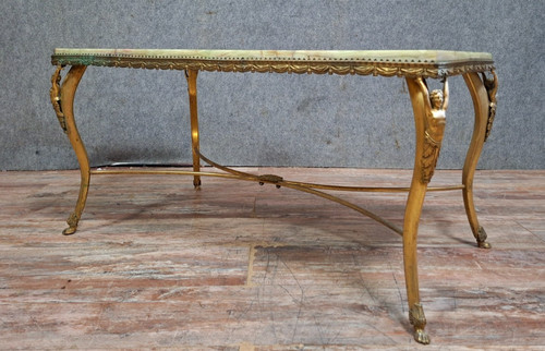 Table basse style louis xv - de,