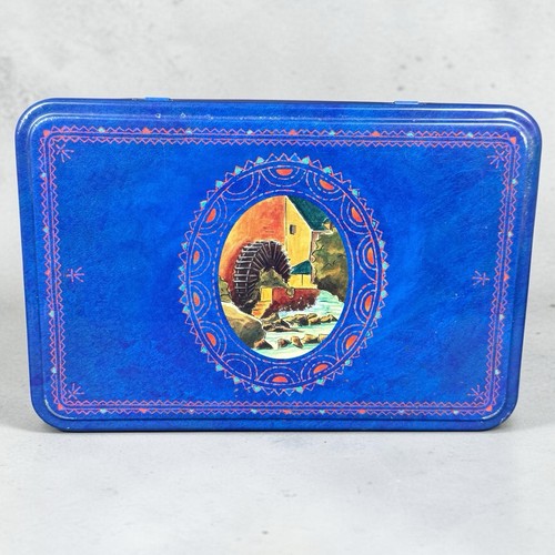 Boîte métal vintage galettes - boîte,