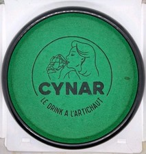 PISTE DE JEU 421 PUBLICITAIRE CYNAR LE DRINK A L'ARTICHAUT jeu dés bistrot30,5CM