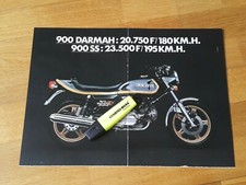 Poster vintage DUCATI DARMAH 900 1979 900SS Desmo brochure prospekt 