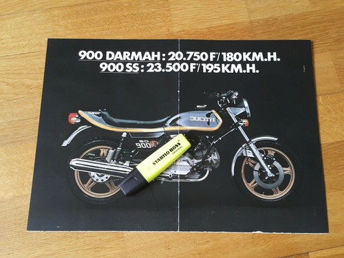 Poster vintage ducati darmah - poster,