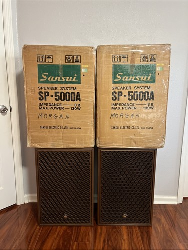 Rare sansui 5000a speakers - sansui, sp-5000a