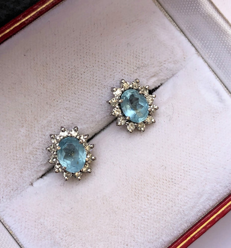 Boucles oreilles blanc - boucles, d'oreilles