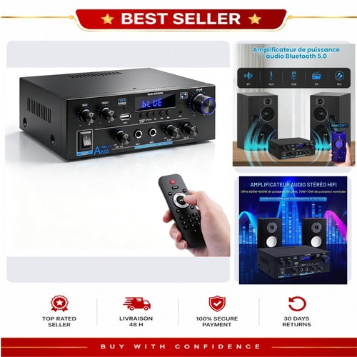 Amplificateur bluetooth - hi-fi,
