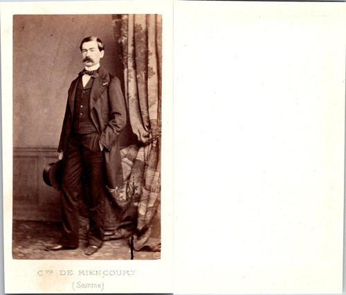 Cdv roger adrien comte - cdv,