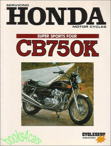 Cb750k honda manuel - manuel, de