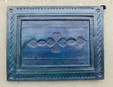 Petit Cadre Photos Touareg en Cuir Repoussé (16x21cm) - Art Africain / Niger