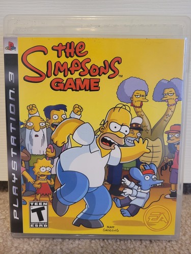 The simpsons game playstation - the,