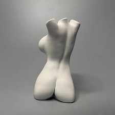Buste sculpture art corporel