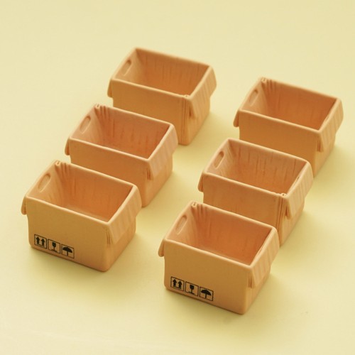 Pcs maison poupée carton - 2,