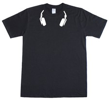 Casque Audio DJ Turntablist T-Shirt En Coton À Coupe Lâche Pour Homme