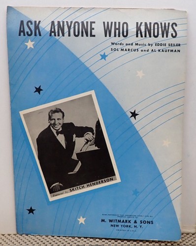 Ask anyone who knows eddie - ask,