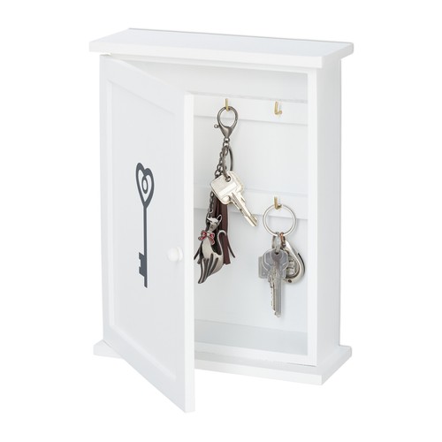 Boite clefs bois 6 - boite,