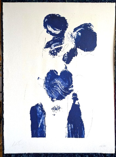 Lithographie yves klein - klein, "