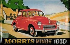 Morris Minor Plaque Murale En