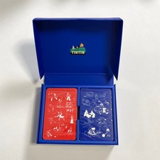 Jeux de cartes Tintin Atlas - En Voiture Tintin - Cartes sous blisters