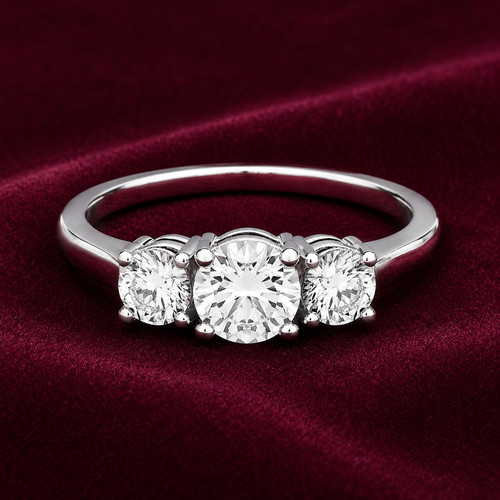 Bague fiançailles trilogie - de,