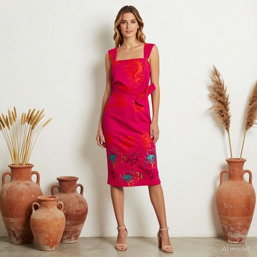 Soirée glam robe midi - soirée,