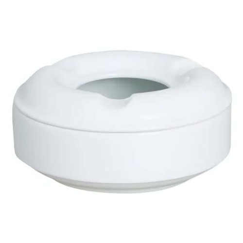 Cendrier antivent blanc - blanc, 10