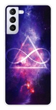Coque en silicone imprimée compatible Samsung Galaxy S21 Infinite Triangle