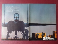 9/1984 PUB PRATT & WHITNEY F100 ENGINE US AIR FORCE F-15 EAGLE ORIGINAL AD