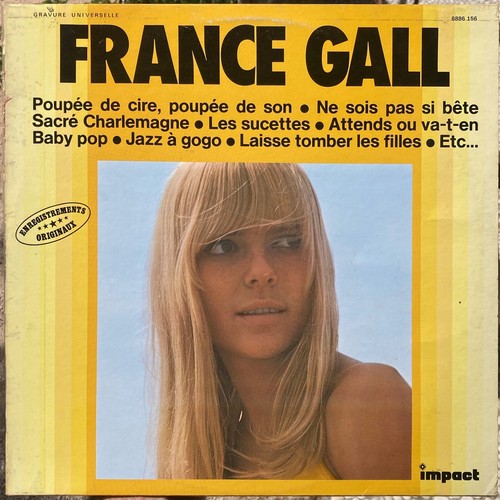 33t france gall poupe e - poupée, de