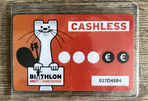 Carte paiement cashless - de,