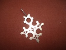 Pendentif CROIX Du SUD Touareg en ARGENT 