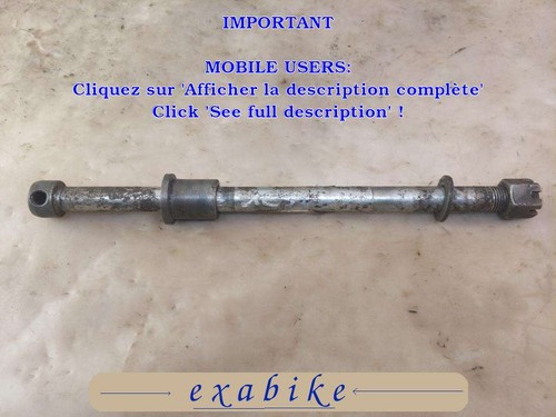 Axe roue avant pour - axe,