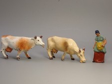 ALU  2 VACHES ET RARE FERMIERE