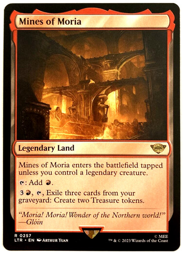 Mtg mines moria the lord - lord, of