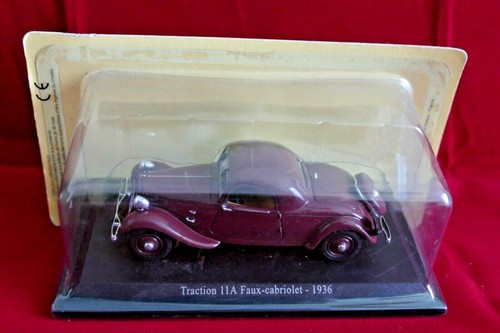 Voiture citroen traction - 1/43,