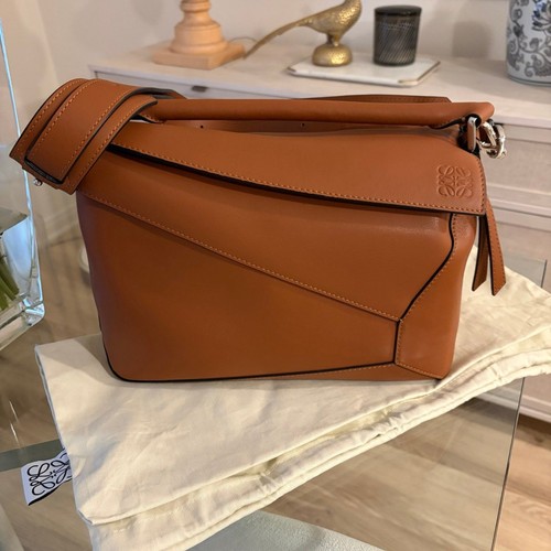 Loewe calfskin bag puzzle - bag, logo