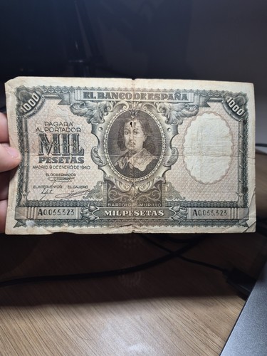 171 billet espagne 1000 - #171, ~
