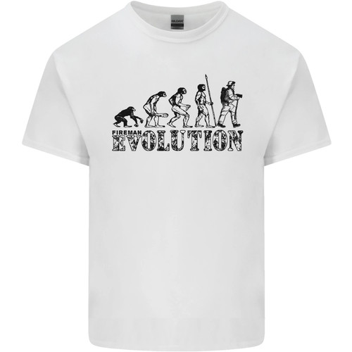 Shirt évolution pompier - t-shirt,