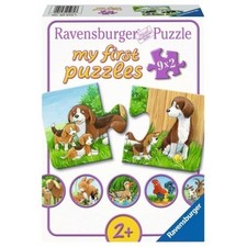 RAVENSBURGER, Mes premiers puzzles - 9 Puzzles 2 pièces - Familles d'animaux ...