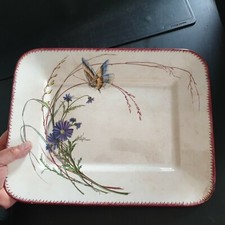 Grand plat de service Faïence