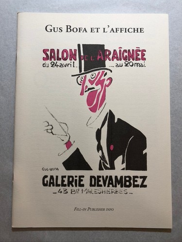 Gus bofa affiche - gus, et
