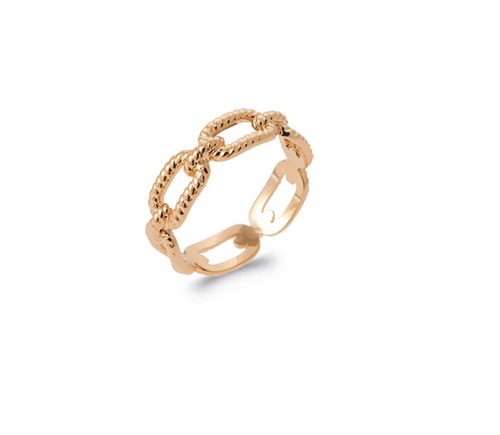 Bague plaqué 18 carats - bague,