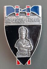 Insigne SAPEURS POMPIERS SAINT TROPEZ Var 83 OBSOLÈTE FRANCE ORIGINAL BADGE
