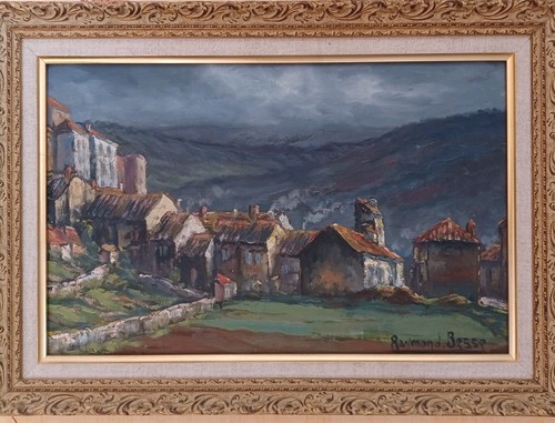 Huile sur toile signée - sur, toile,signée