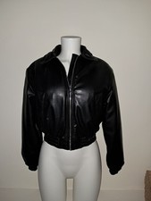 Perfecto matelassée en simili cuir taille XS Bershka