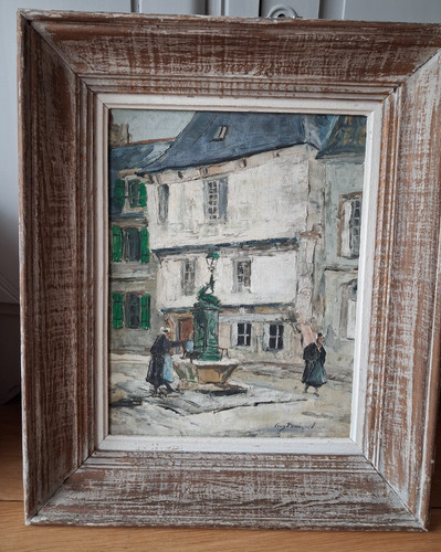 Peinture tableau huile - , sur