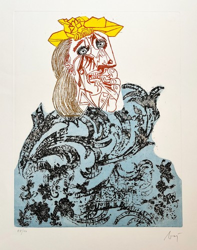 Enrico baj chez picasso - baj,